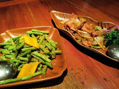 虾酱炒四季豆-花马天堂云南餐厅 Lost Heaven(外滩店)