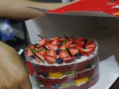 草莓红丝绒蛋糕-36cake生日蛋糕·下午茶(南山店)