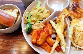 Vegetarian Buffet for One Person on Workdays