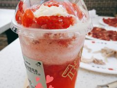 雪山莓莓桂花冻-喜茶(珠海华发商都店)