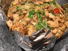 火焰豆腐包-朵朵开素食餐厅(后宰门街店)