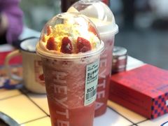 雪山莓莓桂花冻-喜茶(广州北京路惠福东店)