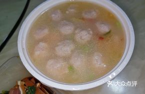 Shrimp and Pork Ball Porridge