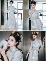 点击看大图 -艾拉·女王婚纱礼服馆