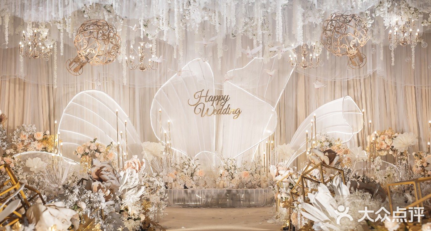 好美的小清新婚礼就选天禧婚庆