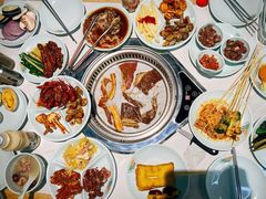 -绿岛港轩海鲜烤肉涮锅自助餐厅