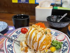 炸温泉蛋土豆泥沙律-仙隐小鹿中華の日料(正弘城店)