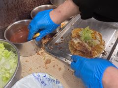 -小红车炸蛋葱油饼