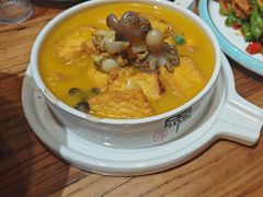 -东来菜馆•手抓海鲜家常菜•海鲜锅贴(鸽子窝店)