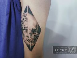 -幸运7纹身刺青Lucky7tattoo