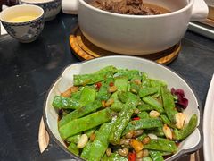 珐琅锅焗扁豆角-邯郸人餐厅·地方菜 邯郸菜(邯郸东站店)
