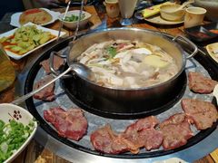 菌汤锅底-小黄牛涮烤养生馆(欧景国际店)