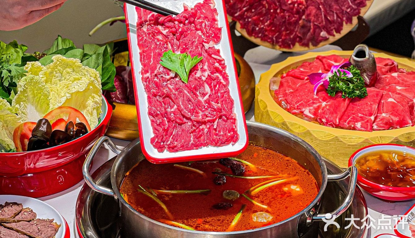 重庆首家‼️吃过zui好吃的牛肉火锅🔥超过瘾  
