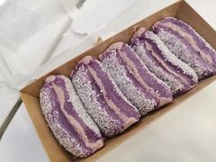 香草芋泥切糕-米阿糯糕团•酒酿•甜品(莫愁店)
