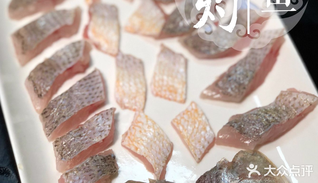 白灼黄鱼  轻烫片刻 鲜美细腻 原汁原味
