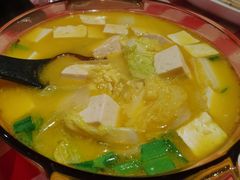 鸡汤小白菜煮豆腐-西贝莜面村(镇江苏宁广场店)