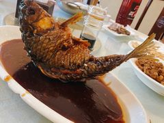 挣蹦鲤鱼-奥华餐厅·老张记(台基厂店)