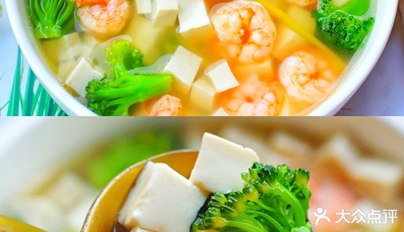 虾仁豆腐汤