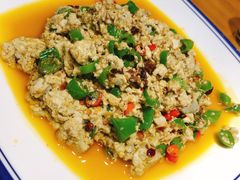 肉末炒臭豆腐-丁记盐蘸牛肉·新杭菜(河东路店)