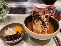 龙虾头味增汤-Ginza Onodera铁板烧(外滩十八号店)