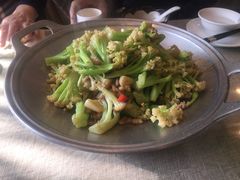 干锅有机菜花-锦顺海鲜•口味菜(李村店)