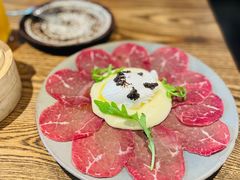 风干牛肉黑松露温泉蛋土豆泥-Apollo·西班牙小酒馆(安福路店)