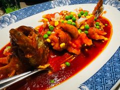 松鼠鲈鱼-雨后行菜(报慈北路店)