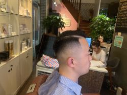 -595barbershop美式油头