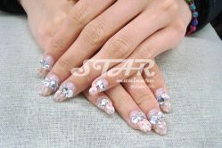 温柔豹纹小闪亮-STAR美甲店