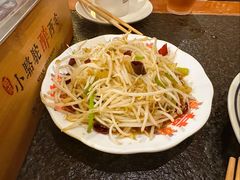 醋溜有机豆芽-福苗小骆驼烧烤(大唐不夜城店)