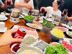 -不老仙金汤虾丸火锅