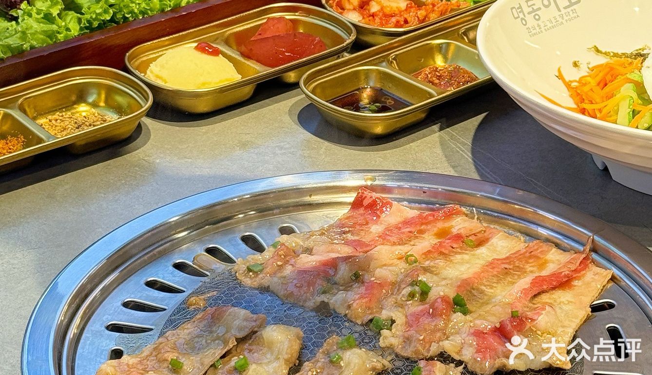 长春探店｜明洞阿姨韩式酱蟹烤肉大排档