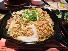 炒方便面-签到北派烧烤(四方坪店)