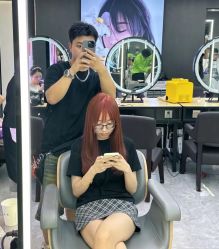 -藤野造型烫发染发