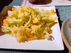 虾仁花菜-一号铺子·大炉茶