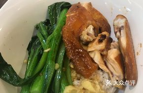 Local Soy Sauce Chicken Leg Rice