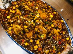 麻婆花椒鱼-付掌柜在成都·热炒砂锅集(金禾店)