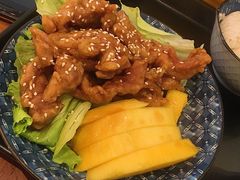 酸甜香芒鸡柳饭-又鸟pizza海南鸡饭(假日广场店)