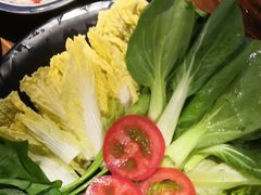 青菜双拼-名都晓荷塘主题火锅(旭日街店)