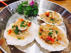 蒜蓉野生扇贝-必点海鲜·鲅鱼水饺(鞍山西道店)
