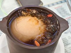 原只雪梨炖桃胶冰糖海底椰-黄师奶甜品店