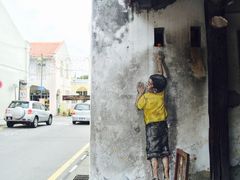 -槟城街头艺术街区