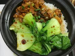 豉汁排骨煲仔饭-万煲旺·香港老传承煲仔饭·猪杂汤(客村店)