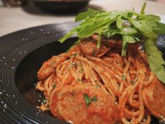 微辣德国香肠意面-GOTLOT COFFEE&KITCHEN角落厨房NOOK店