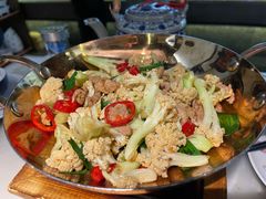 干锅包菜-绿茶餐厅(南方商城店)