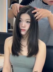 -I+造型烫发染发