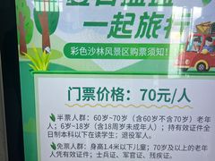 -彩色沙林风景区