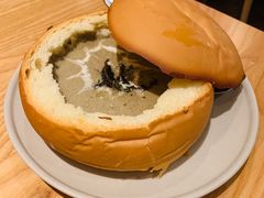 黑松露羊肚菌菇面包汤-新元素餐厅(瑞虹天地月亮湾店)