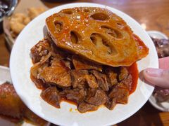 藕片加心肺-爆炸头阿姨小四川正宗川味小吃(无任何分店)