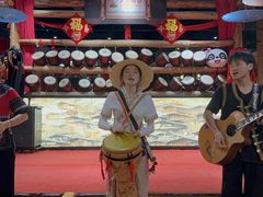 -老滇山寨•云南特色菜•地方菜•民族风情歌舞表演(金碧店)